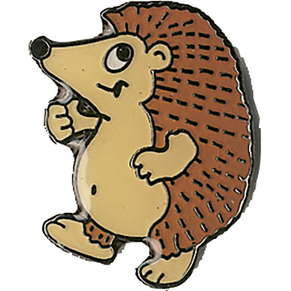 Animal lover gift. Dandelion hedgehog badge Hedgehog pin 25mm badge