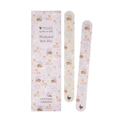 Wrendale Cottage Garden Hedgehog and Wren Nail File Set