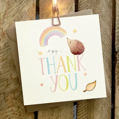 Thank you card